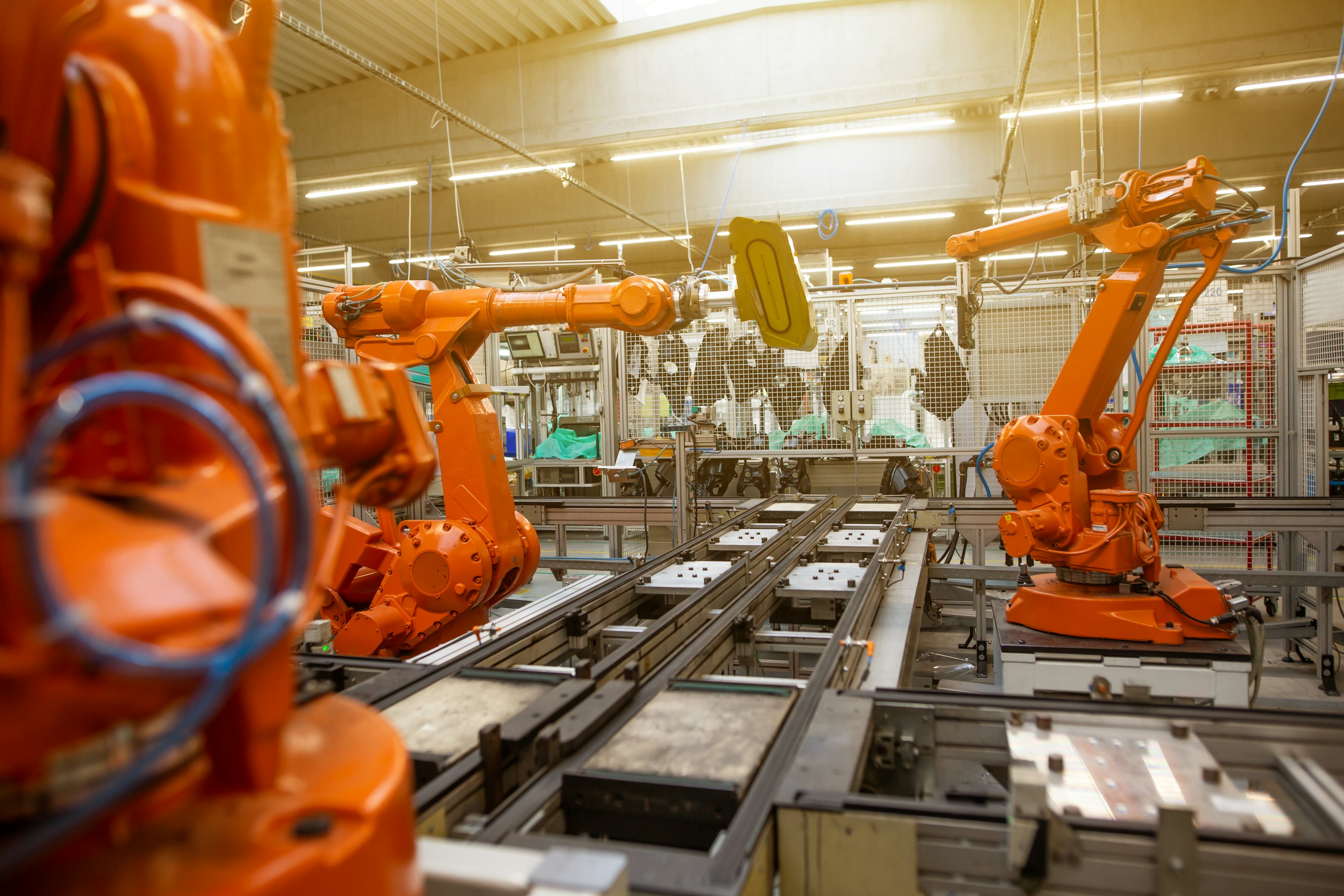 Industrial robotic automation