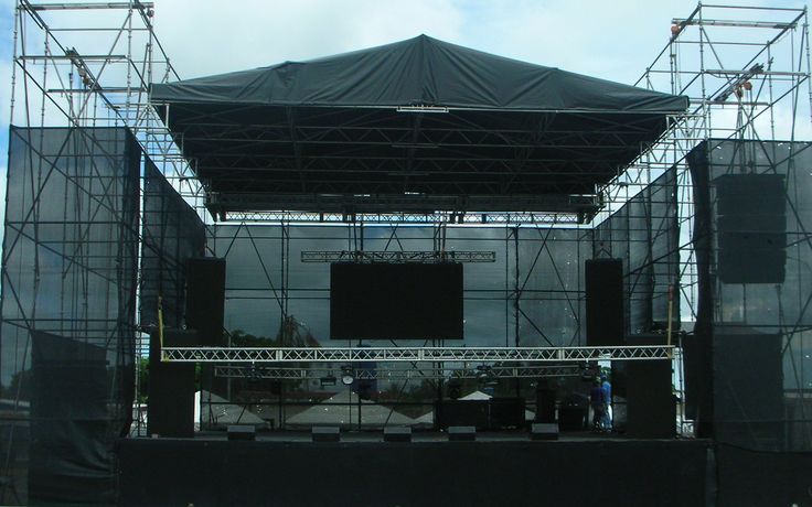 Tarima para concierto