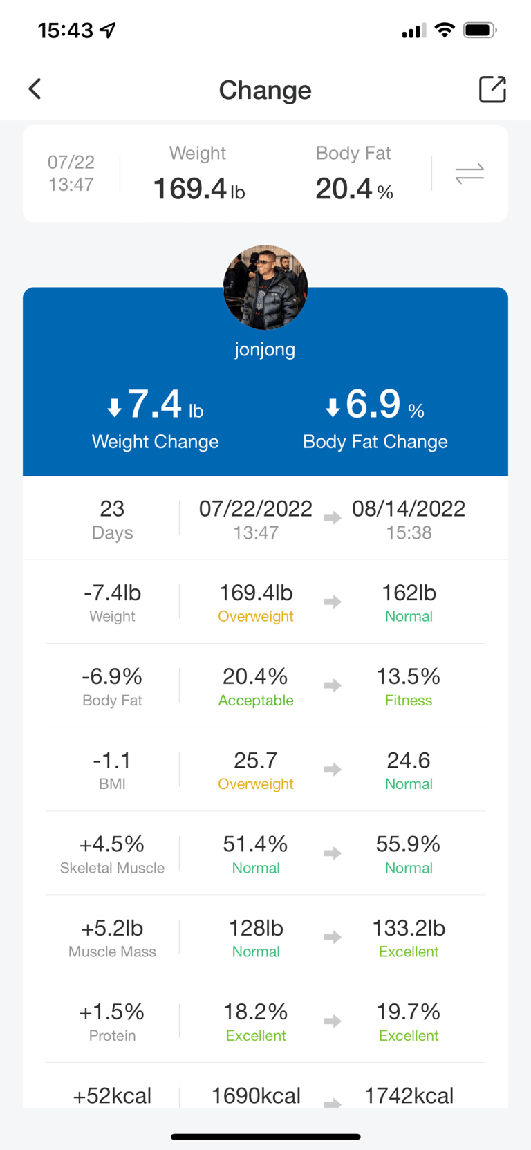 scale app screenshot