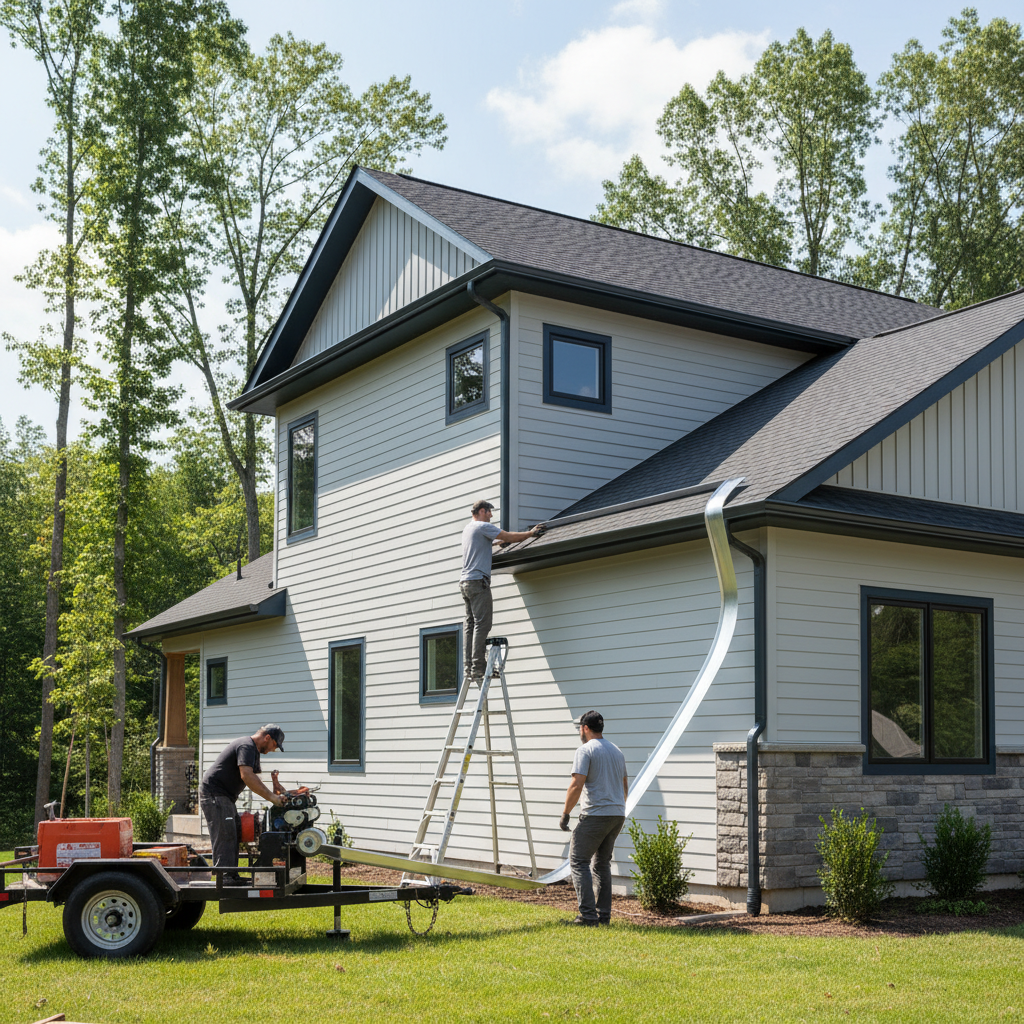 Seamless Gutter Install — Fountain, CO