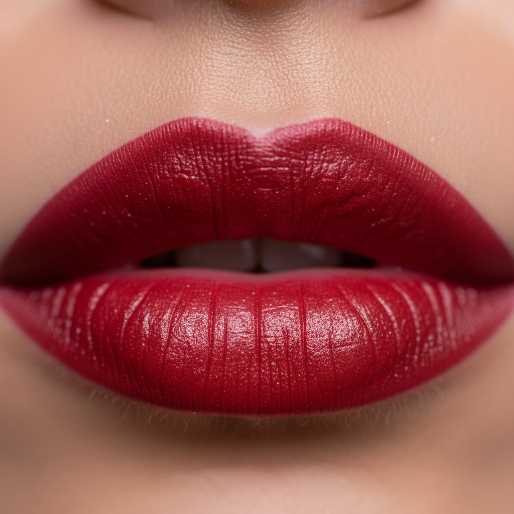 Lipstick close-up