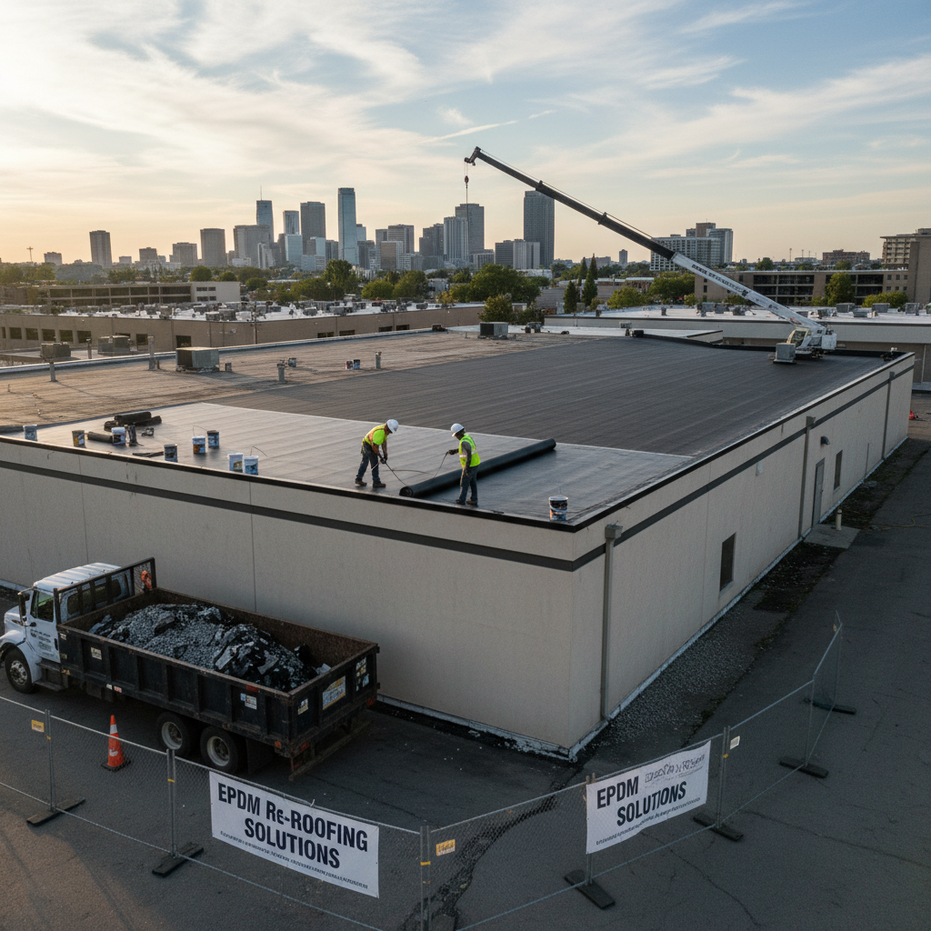 EPDM Membrane Re-Roof — Colorado Springs, CO