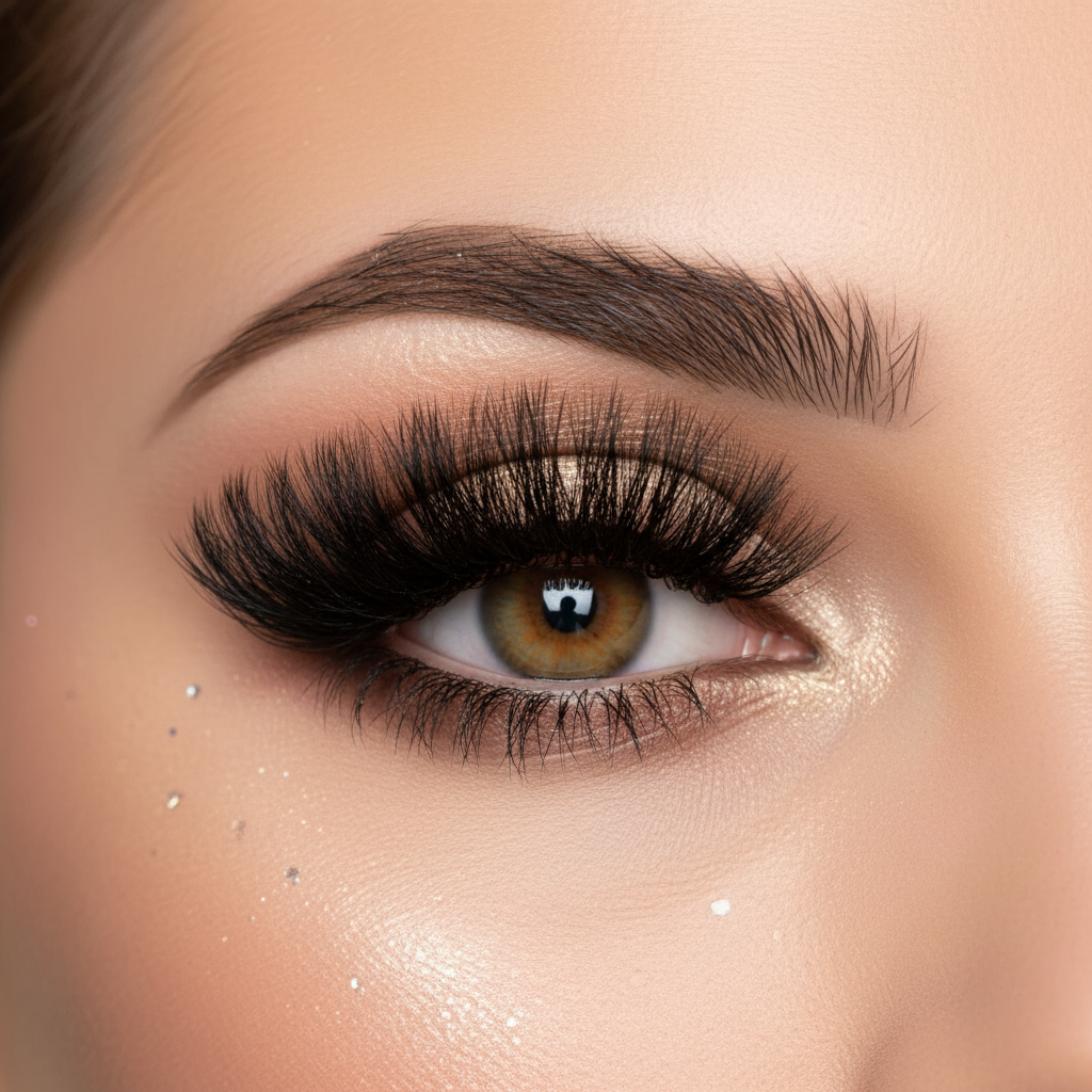 Lash extension result