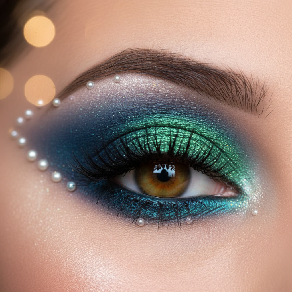 High fashion editorial look