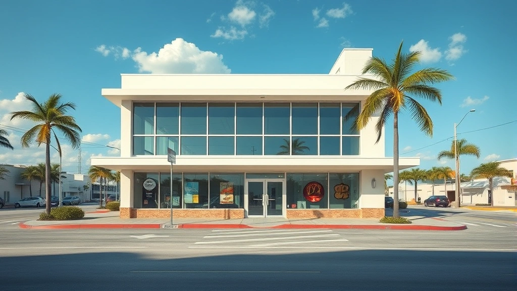 Commercial Painting projects in Miami FL showcasing vibrant colors and professional finishes