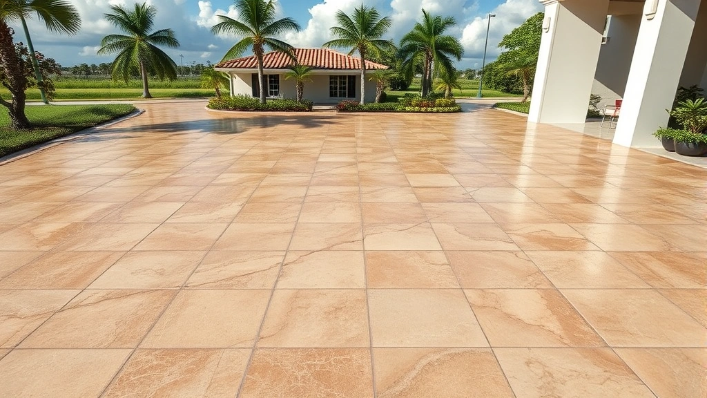 Painting and Concrete in Miami Lakes FL showcasing vibrant colors and modern design elements.