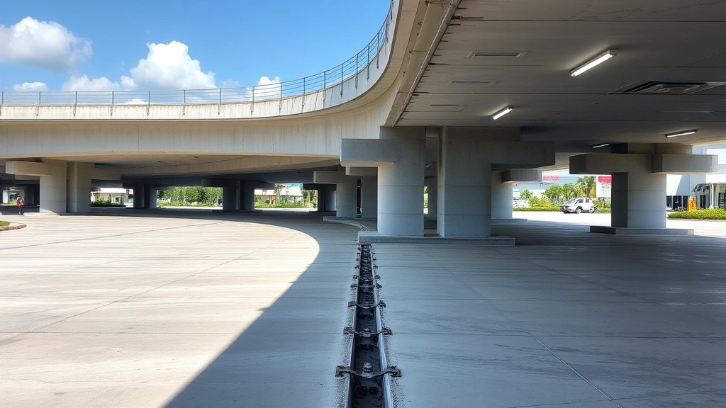 Concrete Expansion Joint Replacement projects in Miami FL showcasing before and after installation images