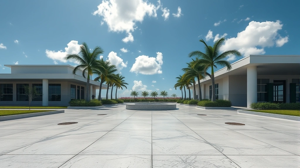 Concrete Surface Resurfacing projects showcasing before and after in Miami FL