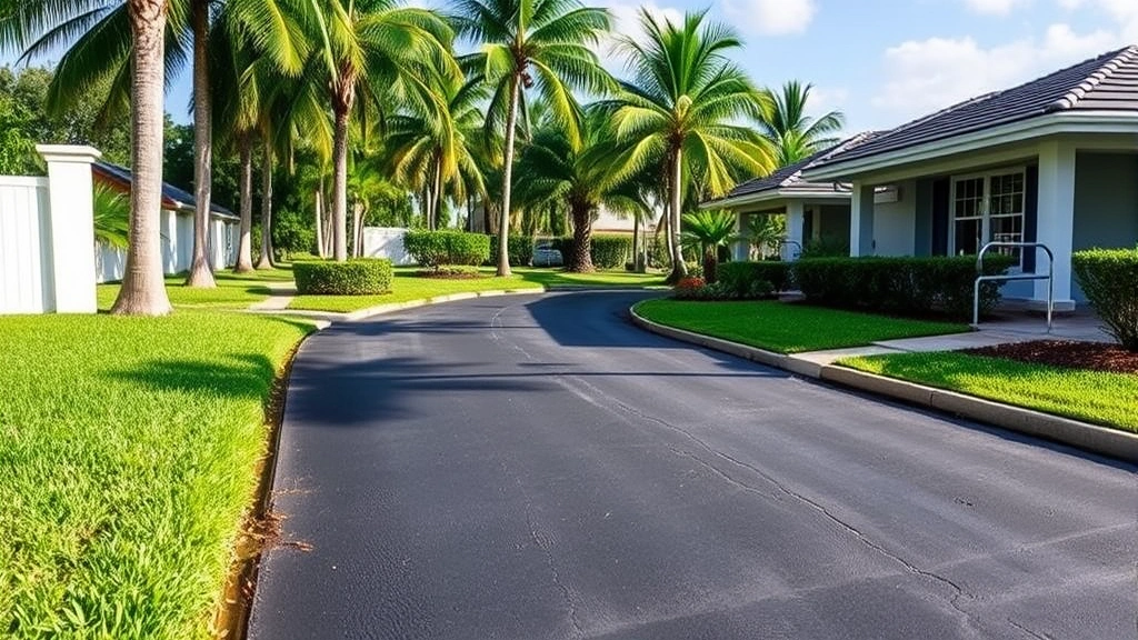 Sunken Driveway Repair projects in Miami FL showcasing before and after restoration transformations
