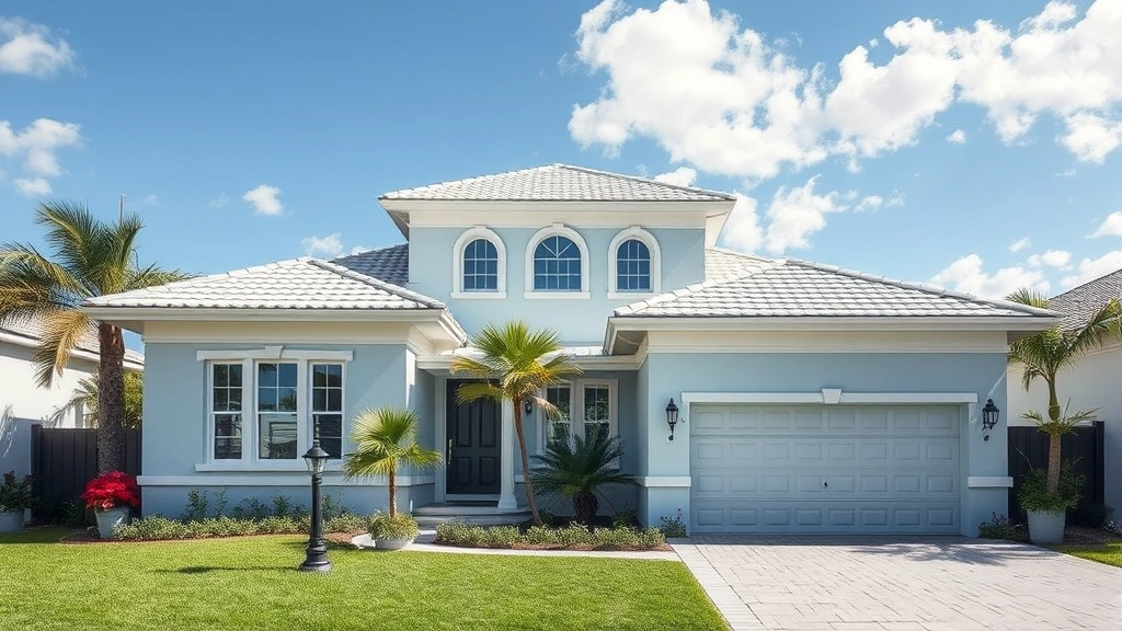 Exterior painting projects in Miami FL showcasing vibrant colors and modern designs on residential homes