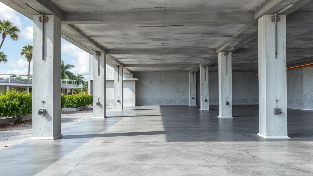 Polyurethane Foam Concrete Lifting projects in Miami FL showcasing before and after results of the process