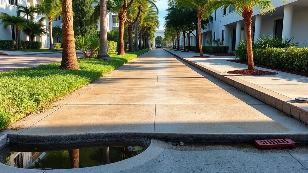 Sunken Sidewalk Repair projects in Miami FL improving safety and accessibility for pedestrians
