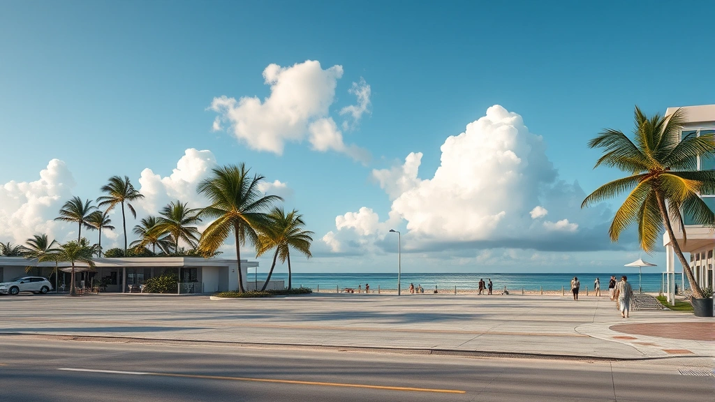 Painting And Concrete in Miami Beach FL showcasing colorful murals and modern architectural designs.