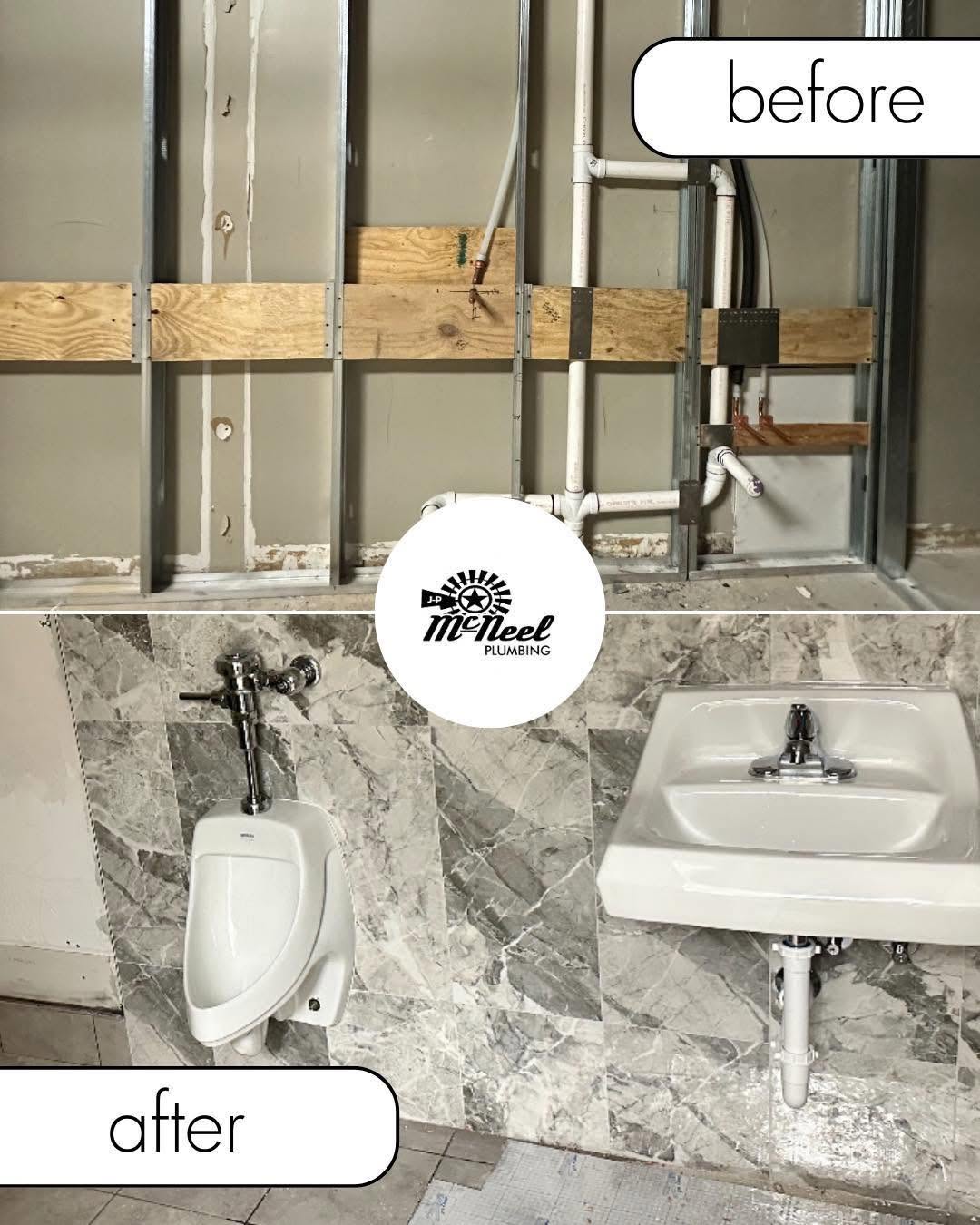 Bathroom remodel project