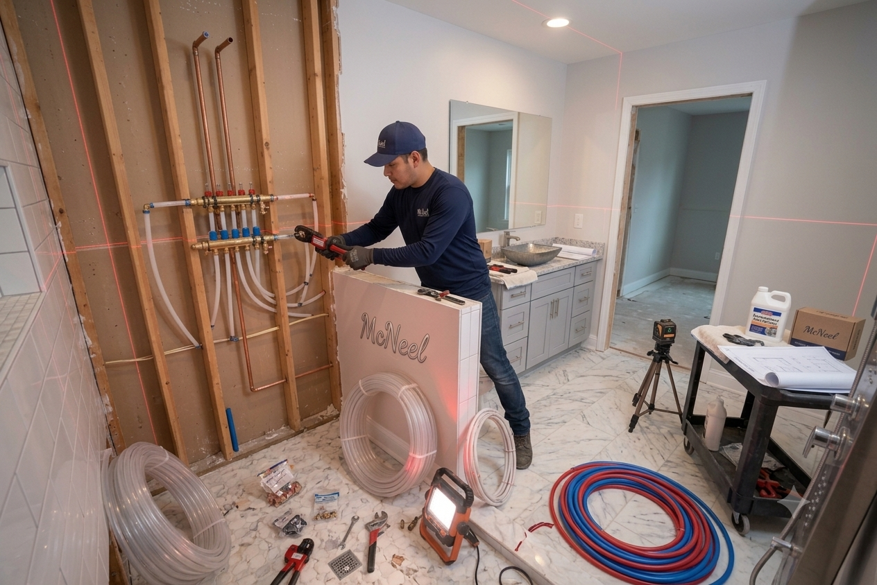Bathroom remodeling