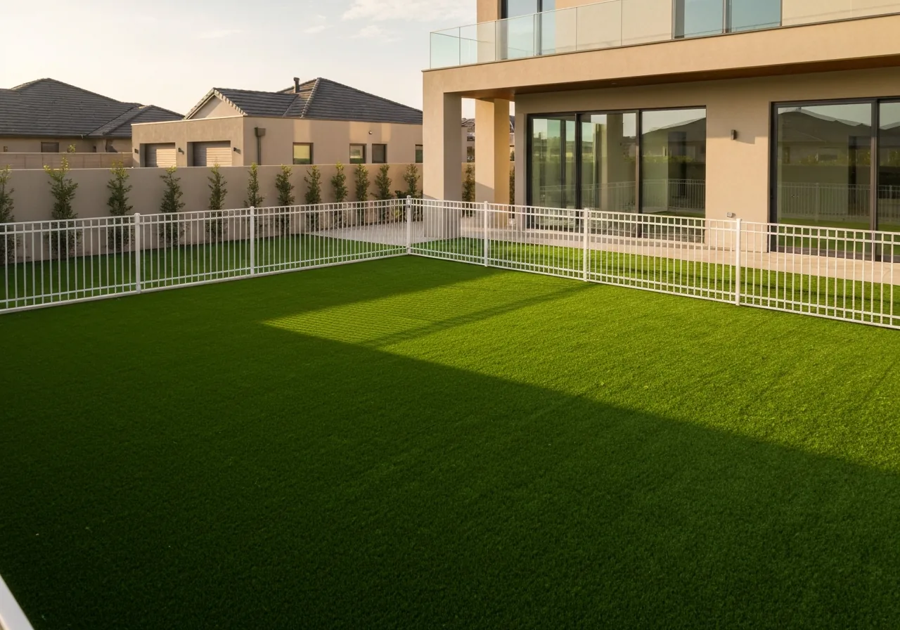 Monthly turf maintenance plan in El Paso — brushing, weed prevention, and yard care