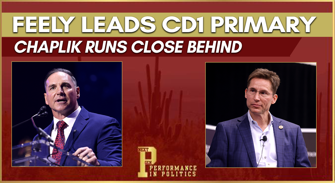 Feely Leads CD1 Primary; Chaplik Runs Close as 46% Remain Undecided