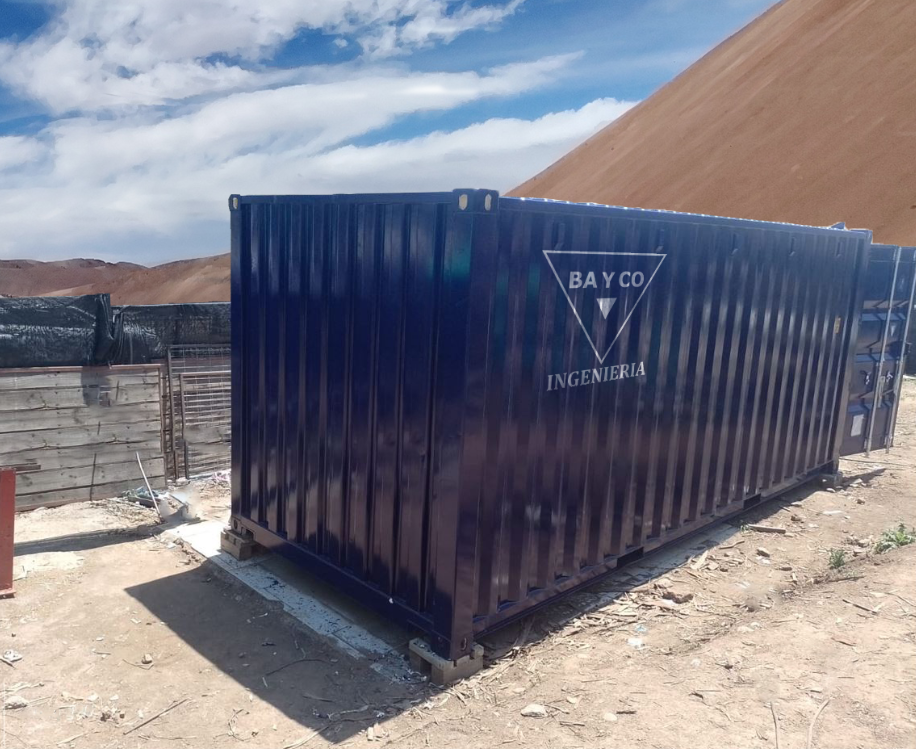 Planta de tratamiento de agua en contenedor BAYCO