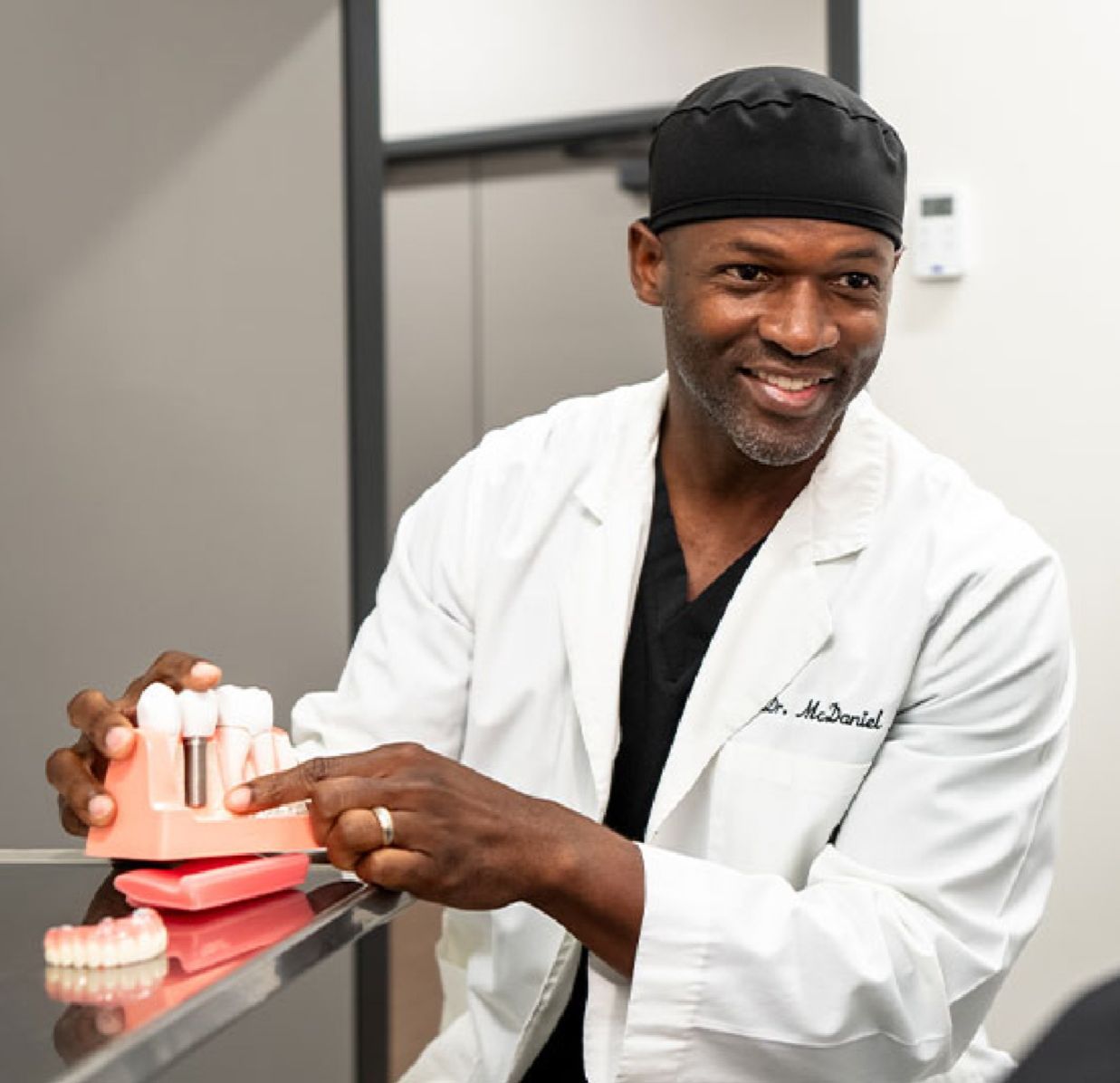 Dr. McDaniel, Oral and Maxillofacial Surgeon at AOMS