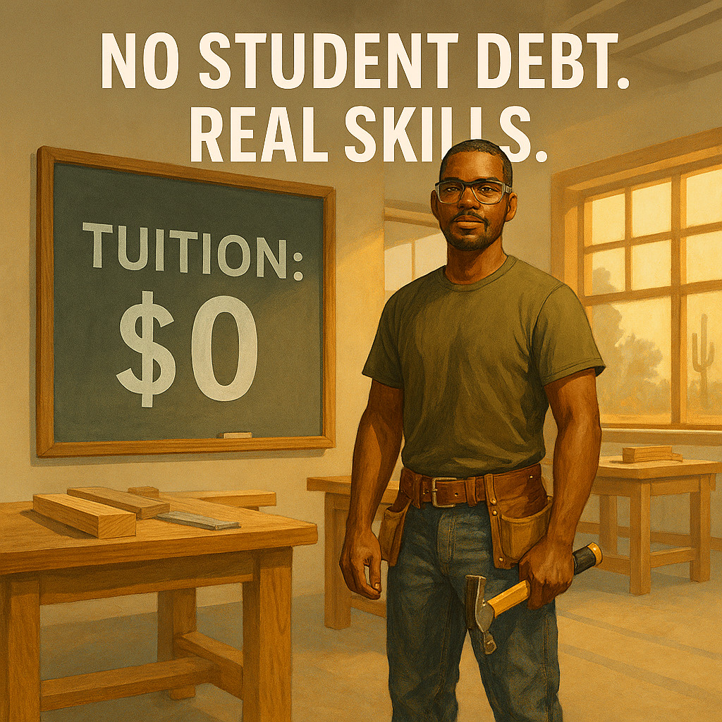 choose trade schools for no debt