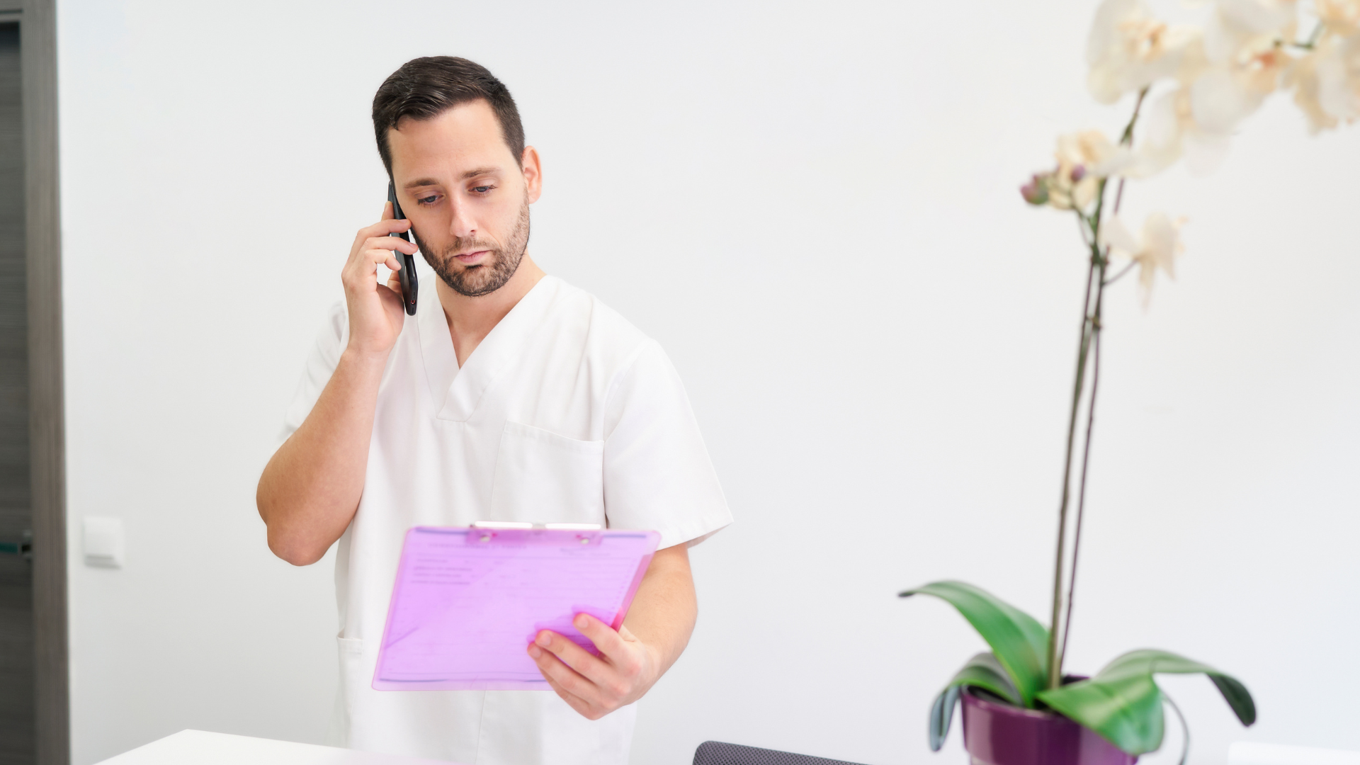 Clear healthcare communication between a clinic and a patient