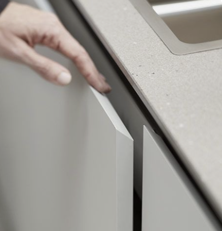 Premium kitchen cabinet handle upgrade