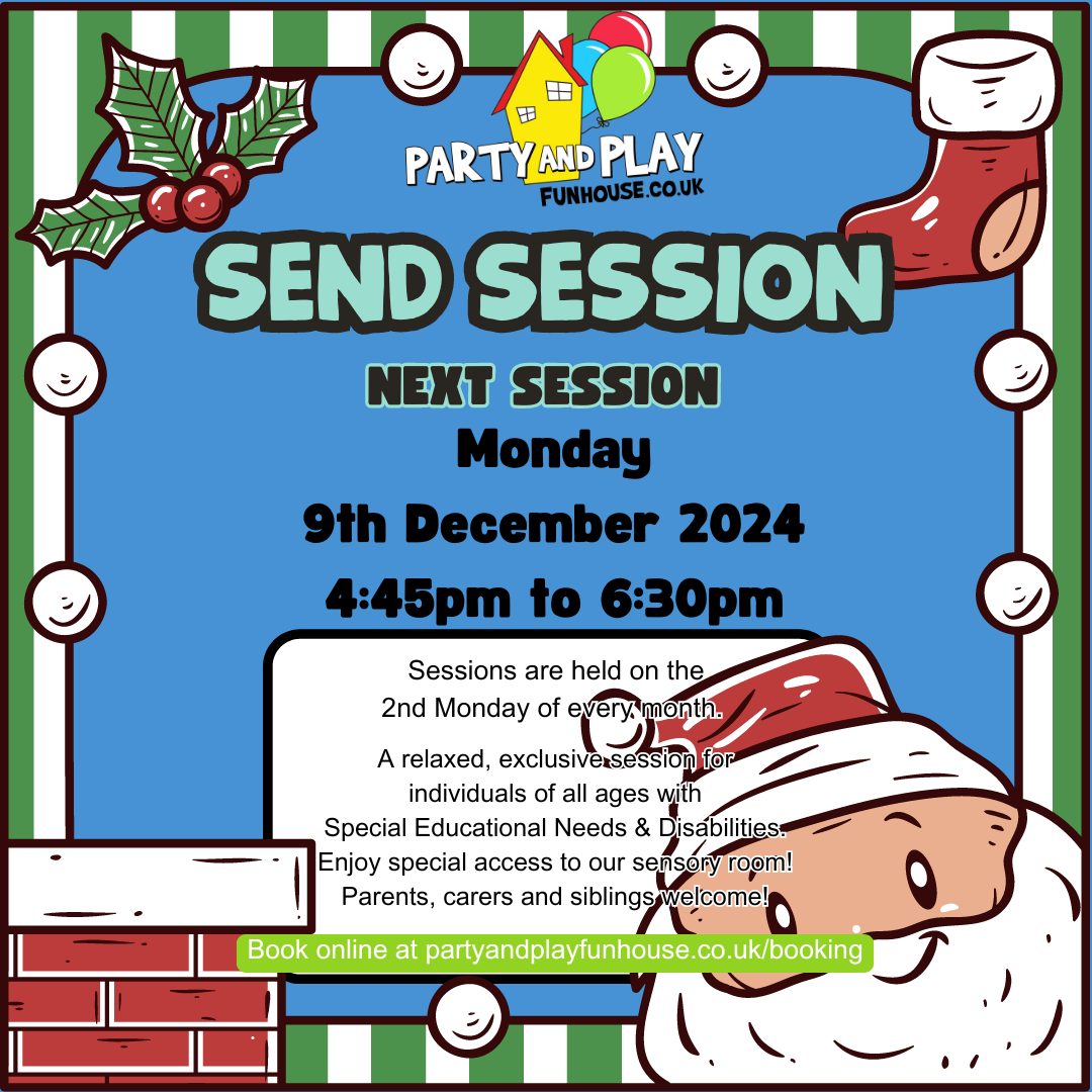 Send Session advert for 9th December 2024