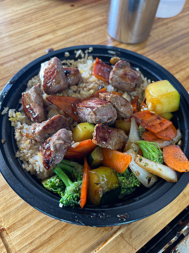 Steak hibachi bowl