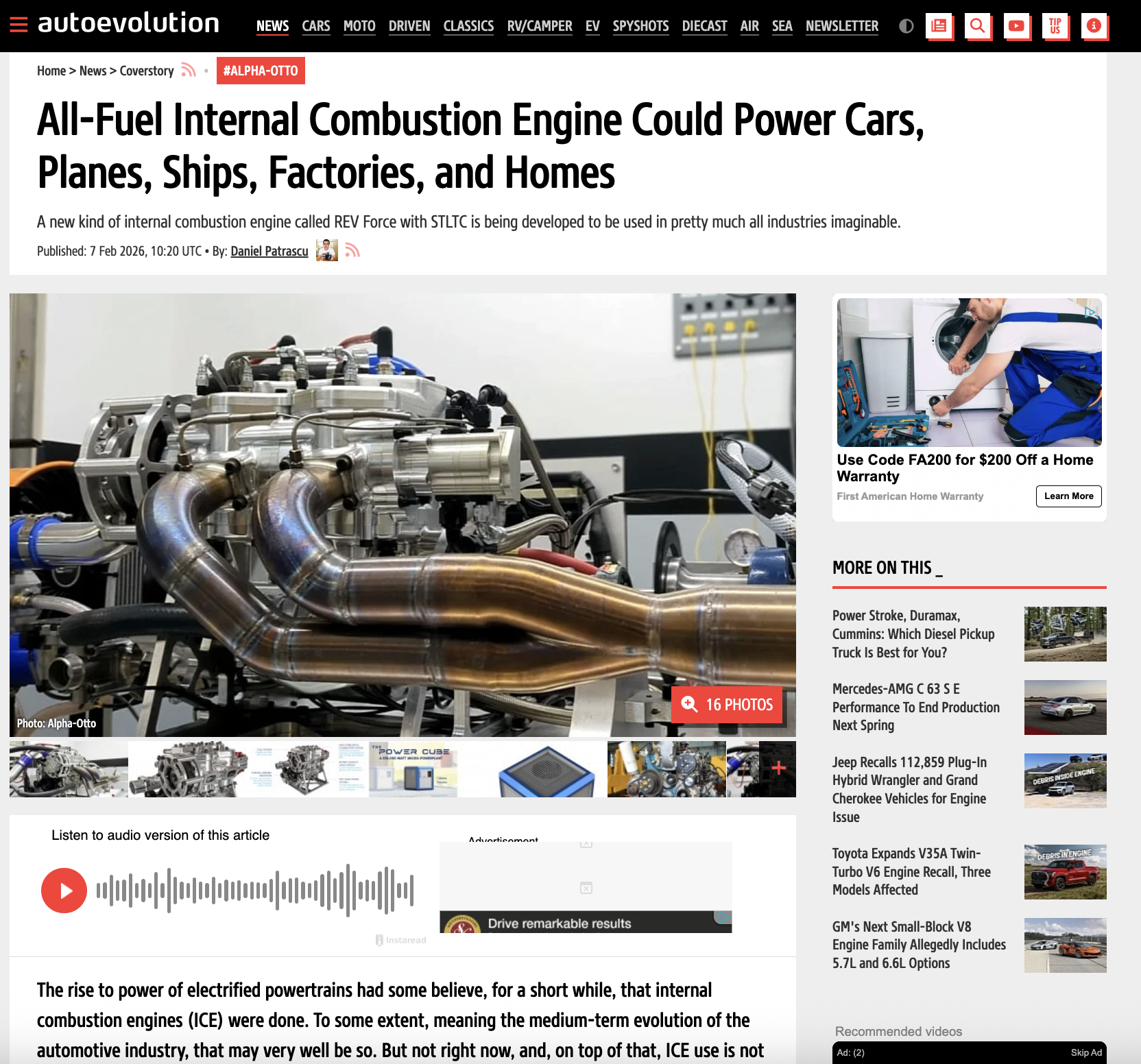 Alpha-Otto REVflux® PowerCell Recognized in Tech Briefs Contest Alpha-Otto REVflux® PowerCell Recognized in Tech Briefs Contest