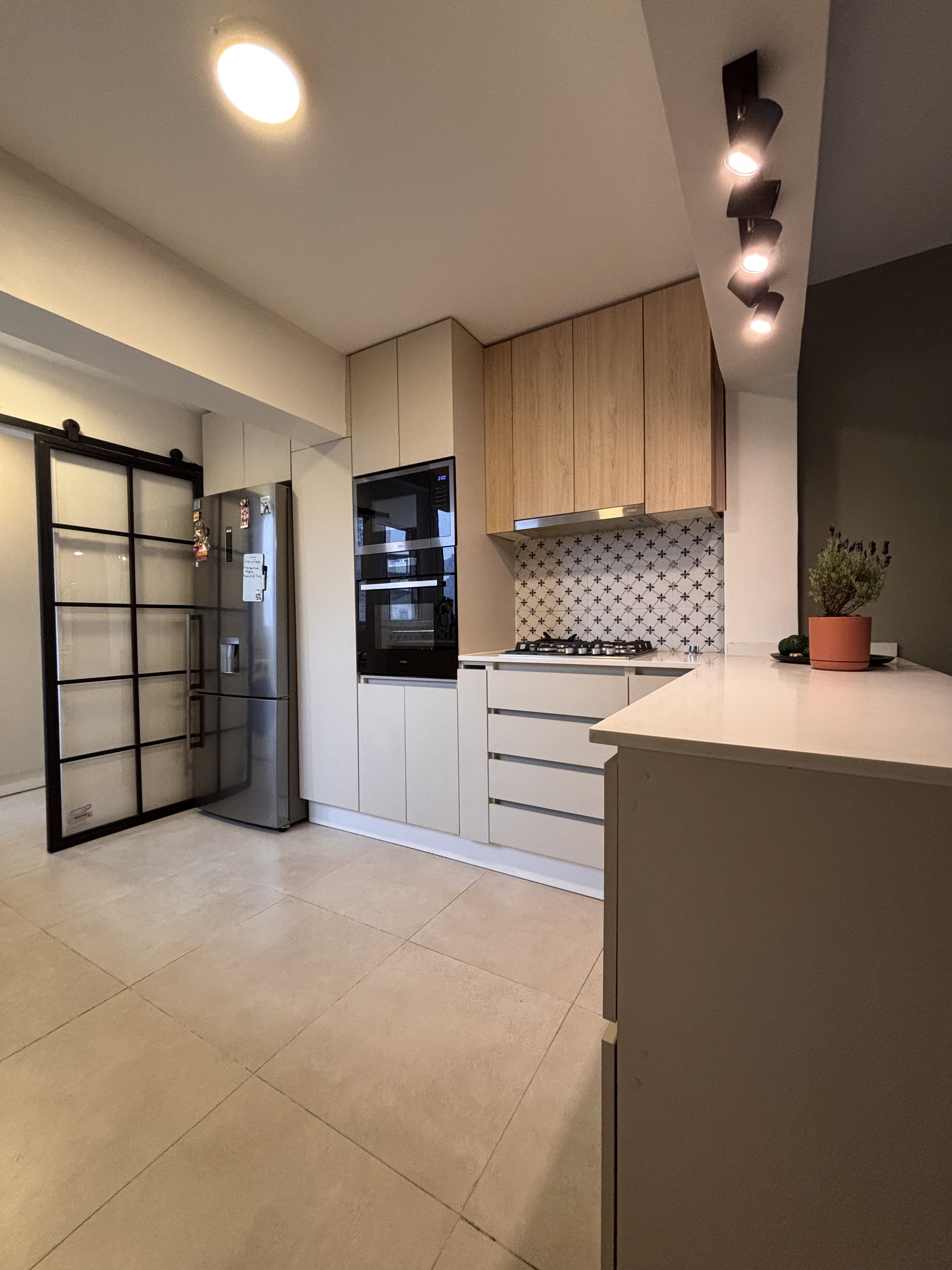 Cocina entregada en Las Condes