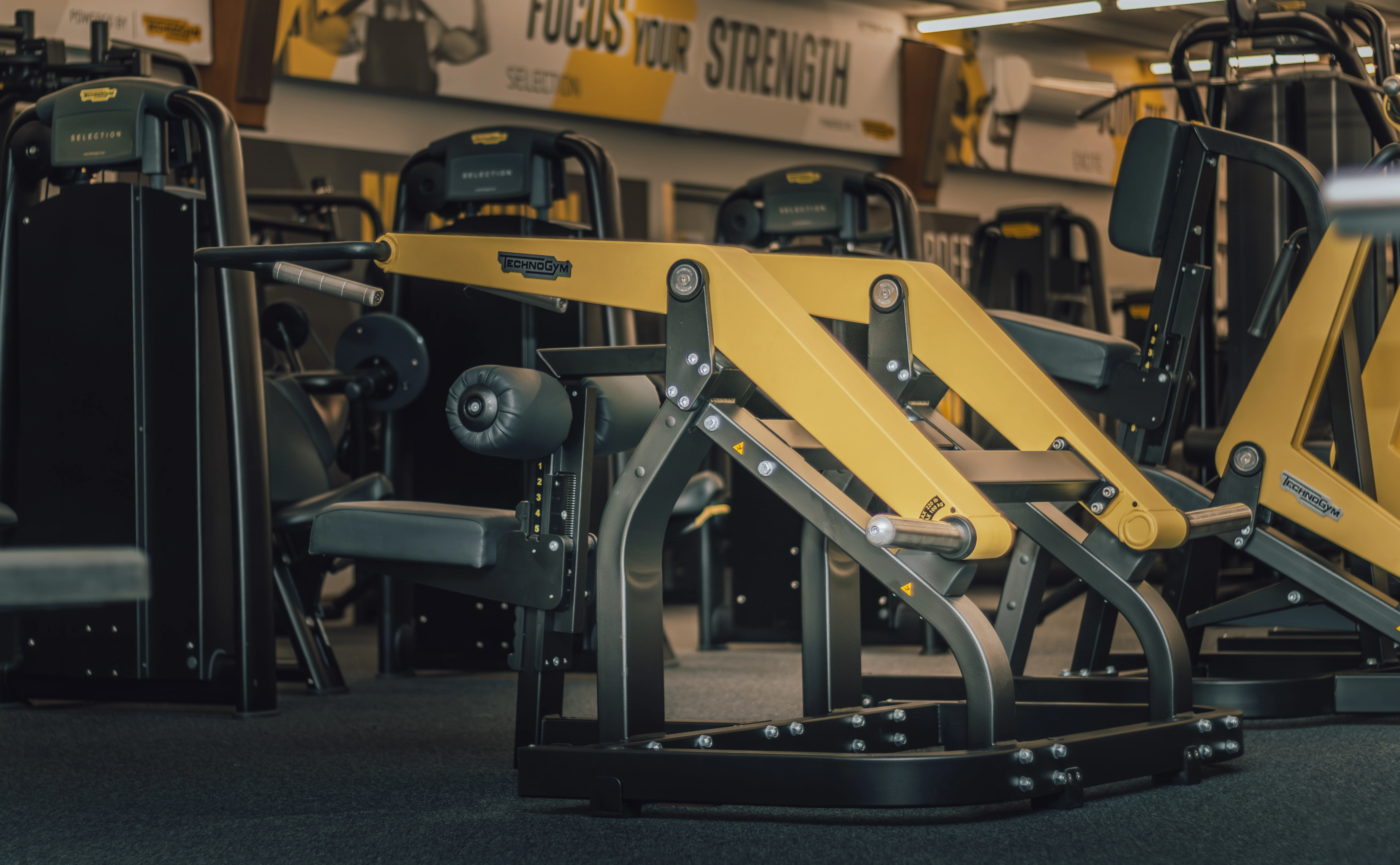Technogym erőgépek a LevelOne Fitness kiskunhalasi edzőtermében