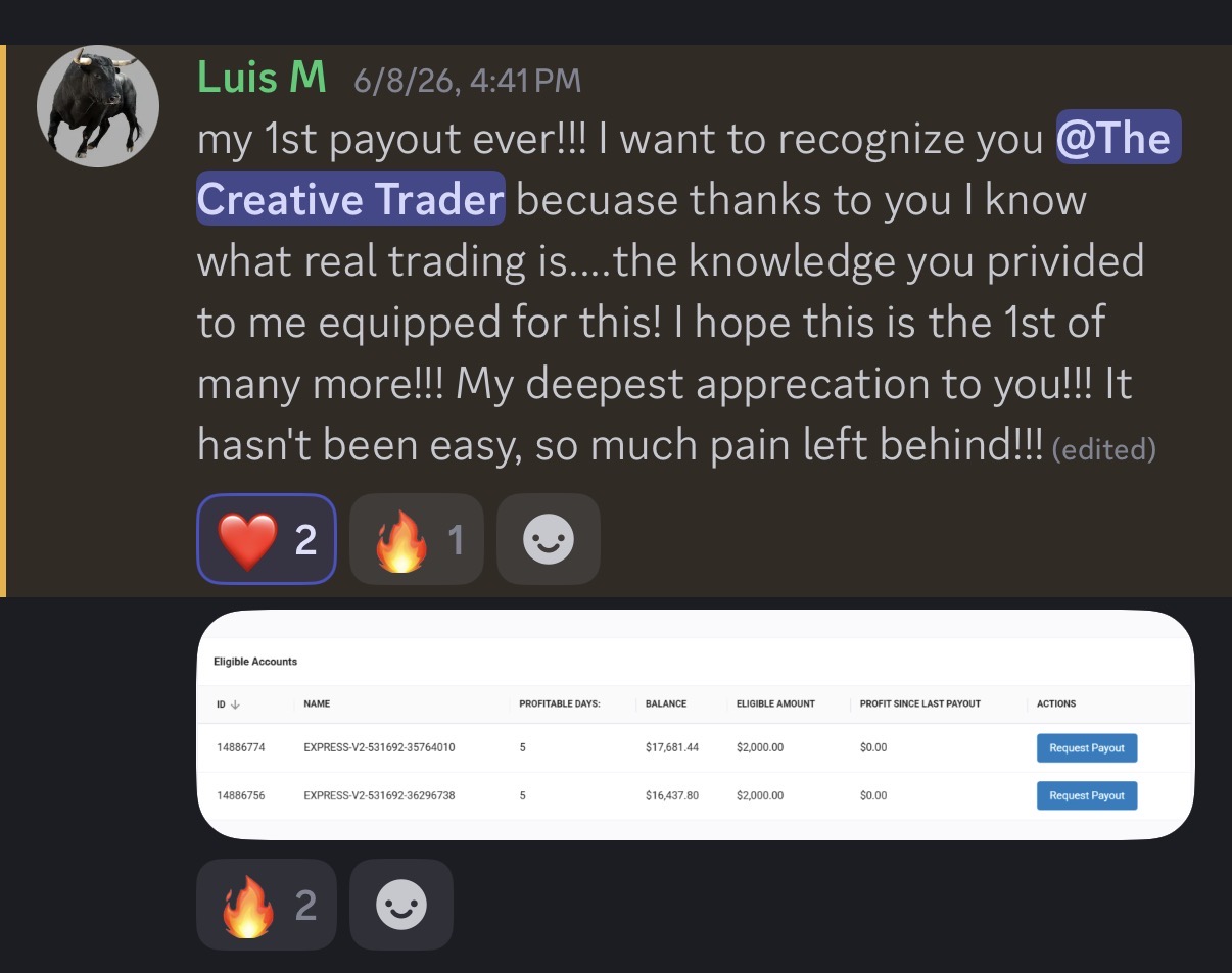 Payout proof from Luis M
