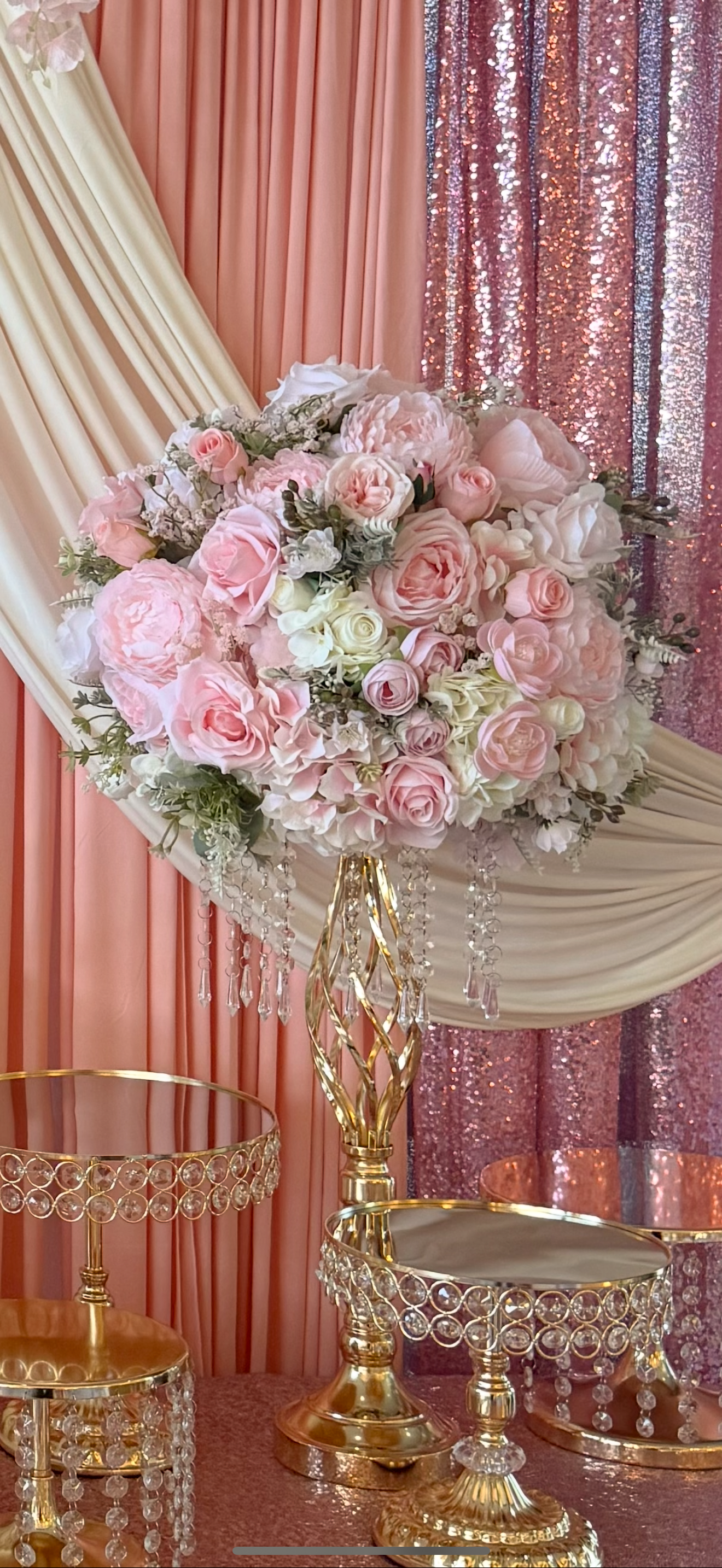 Quinceañera setup detail 8