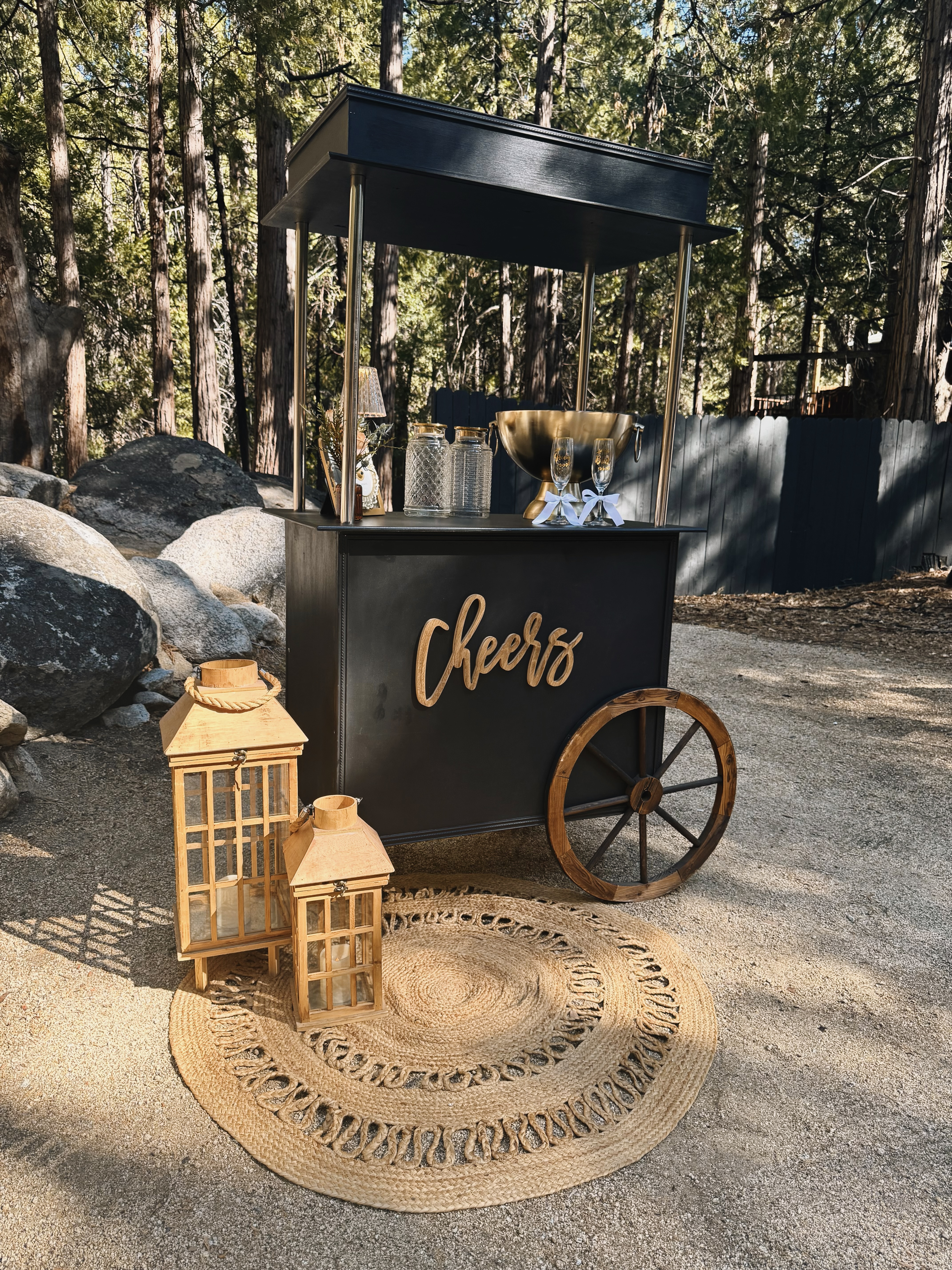Cheers Cart - Black