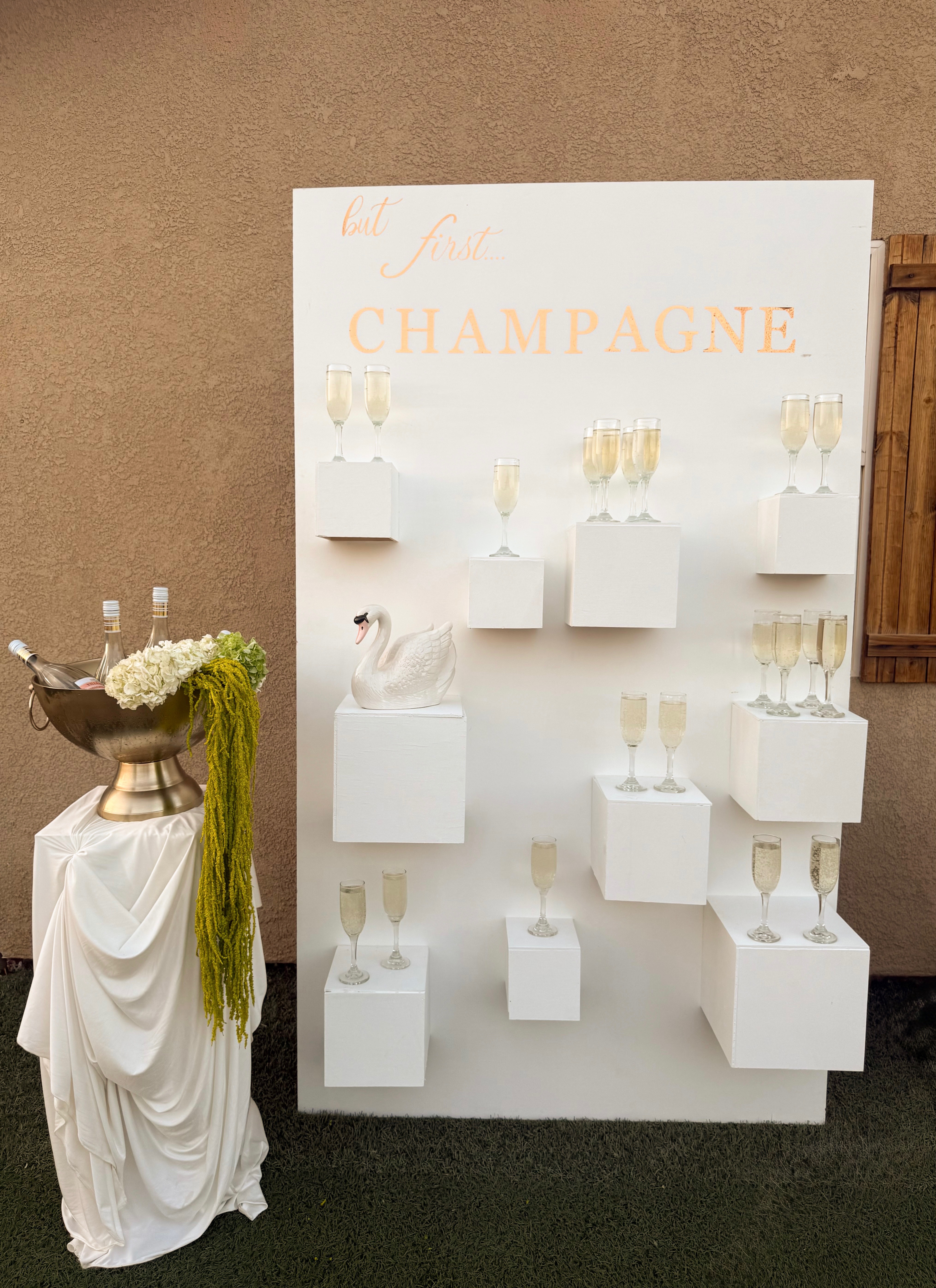 Champagne Wall
