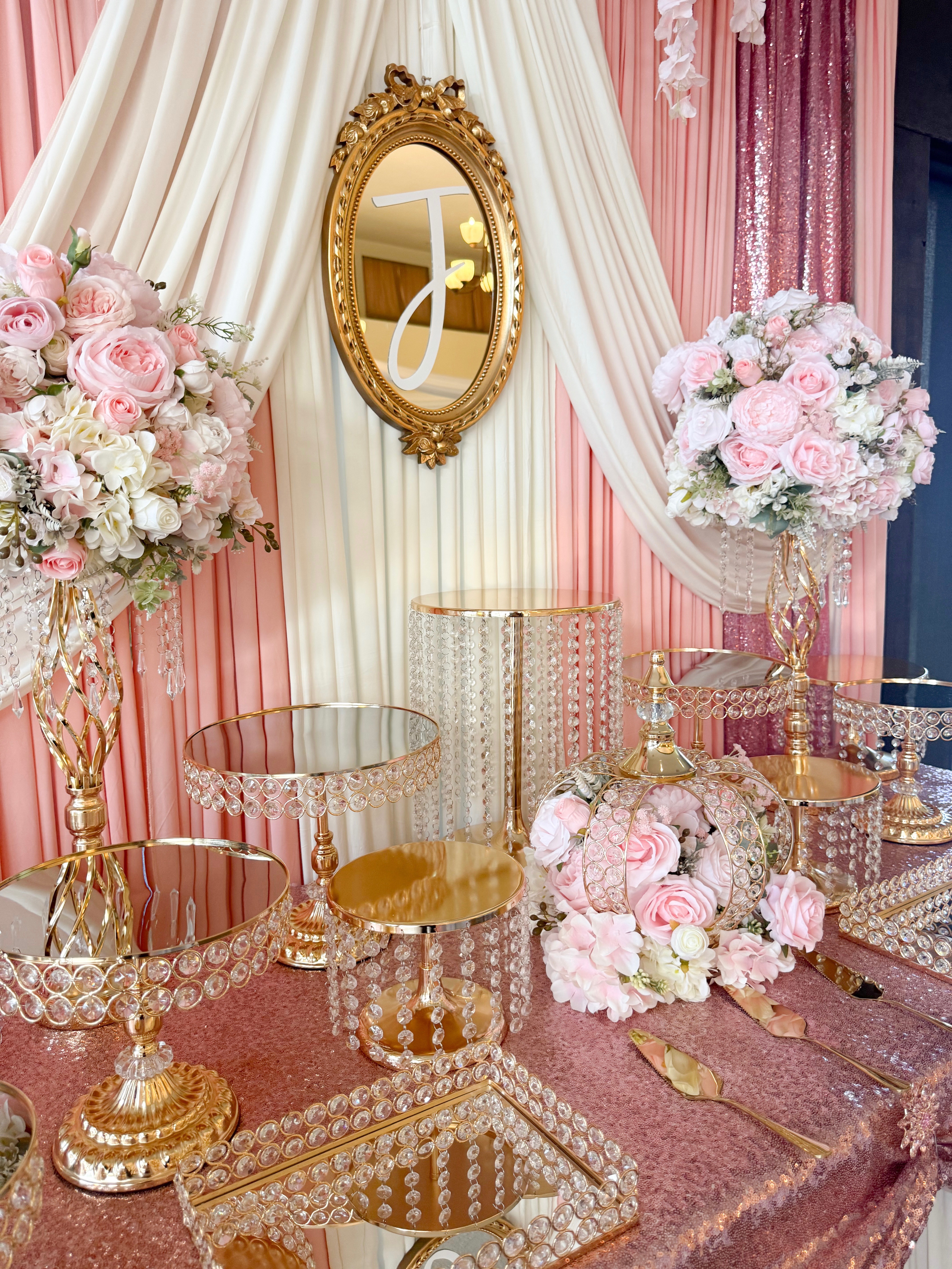 Quinceañera setup detail 5