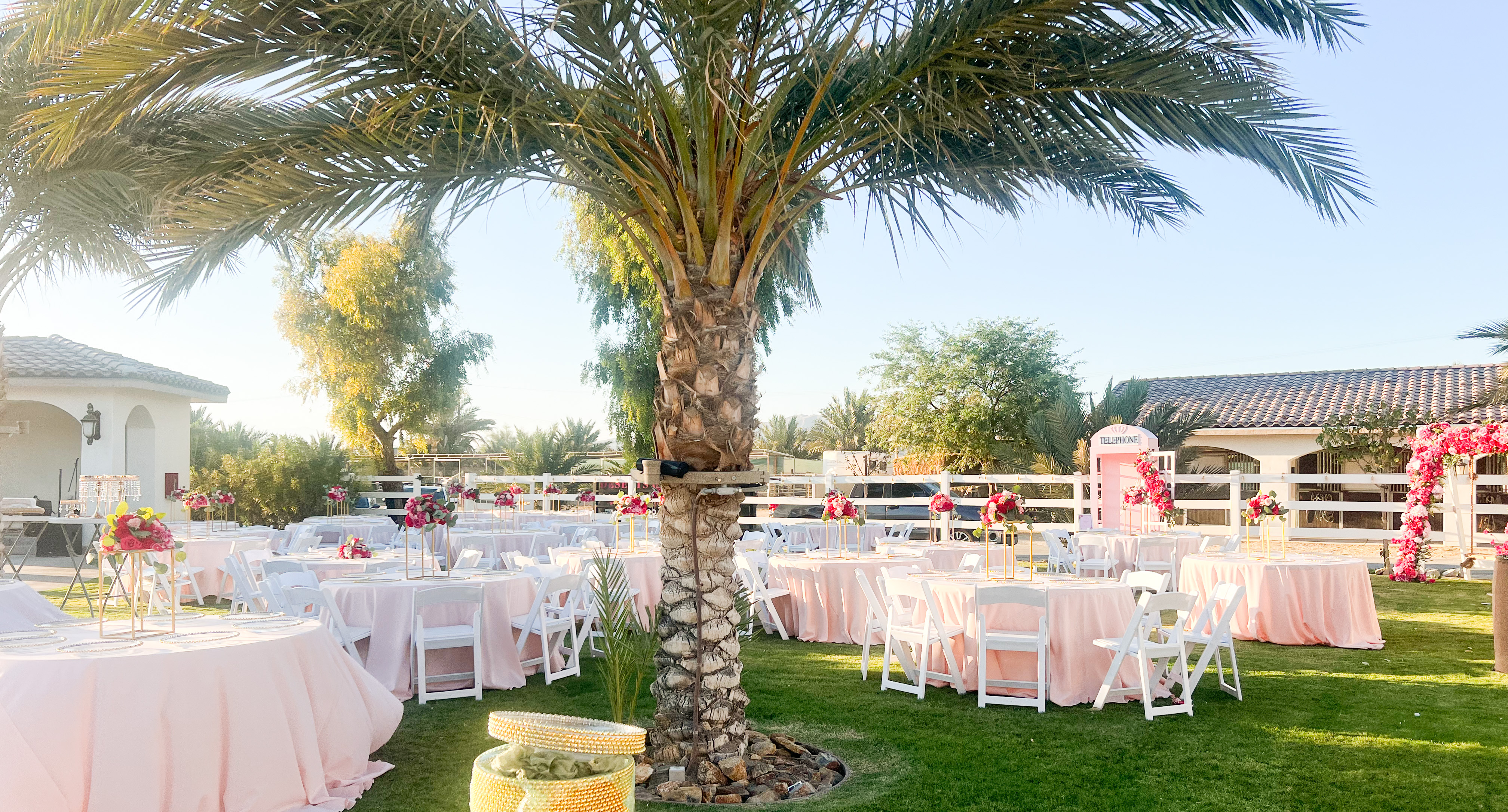 Quinceañera setup detail 3
