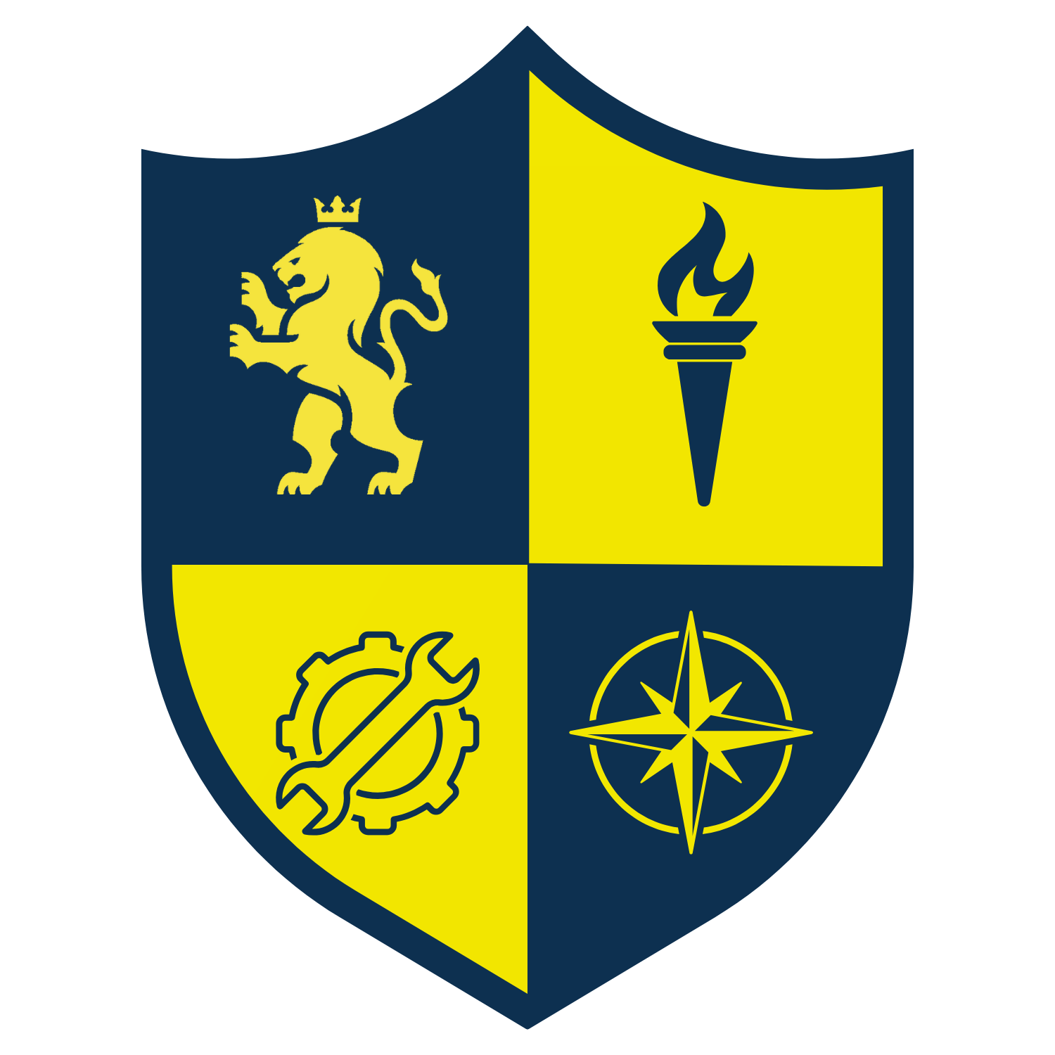 Waypoint AI Academy Shield Logo