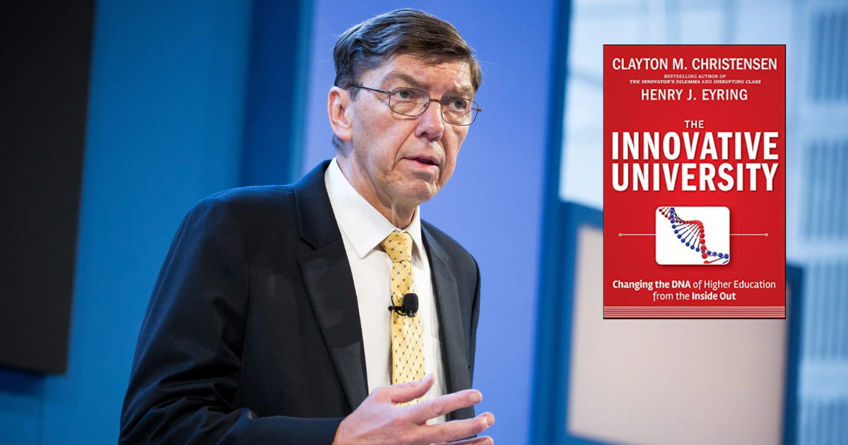Harvard Professor Clayton Christensen