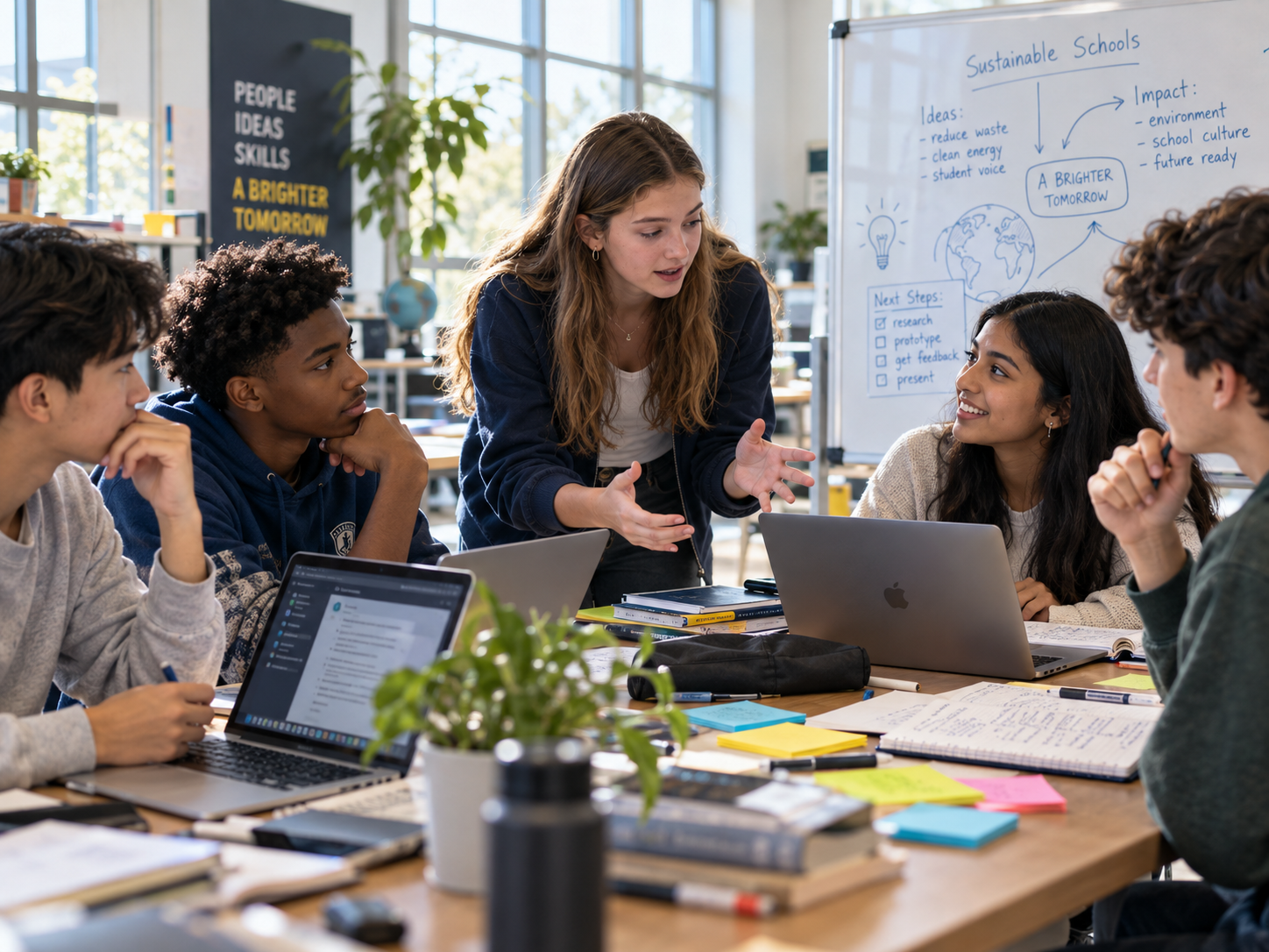 AI empowered students engaged in deep learning