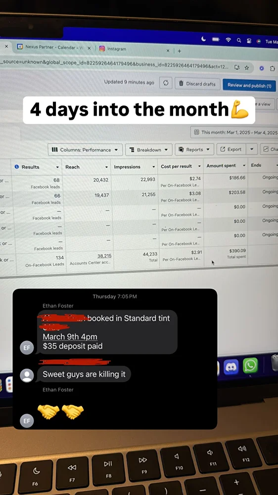 Client result