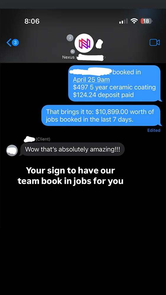 Client result