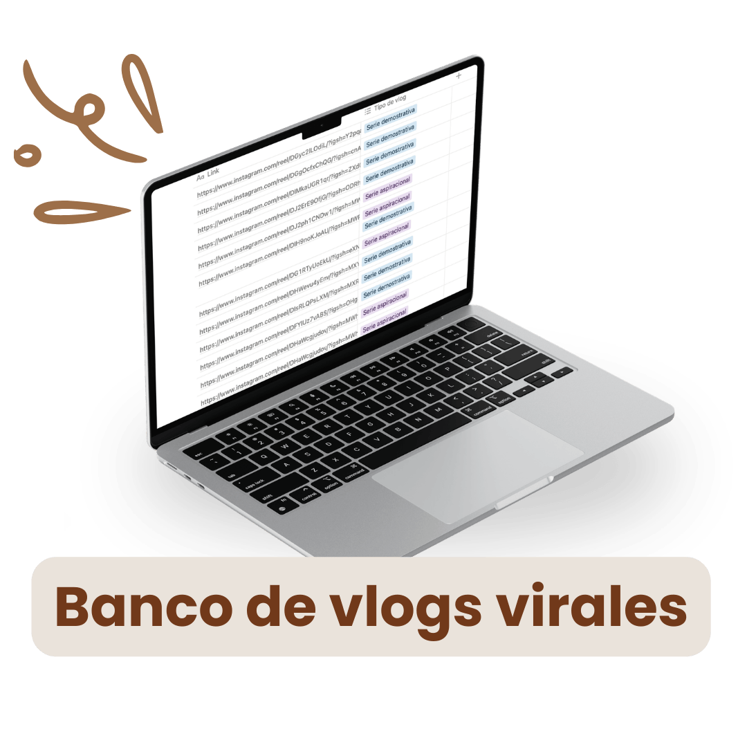 Banco infinito de mini vlogs virales