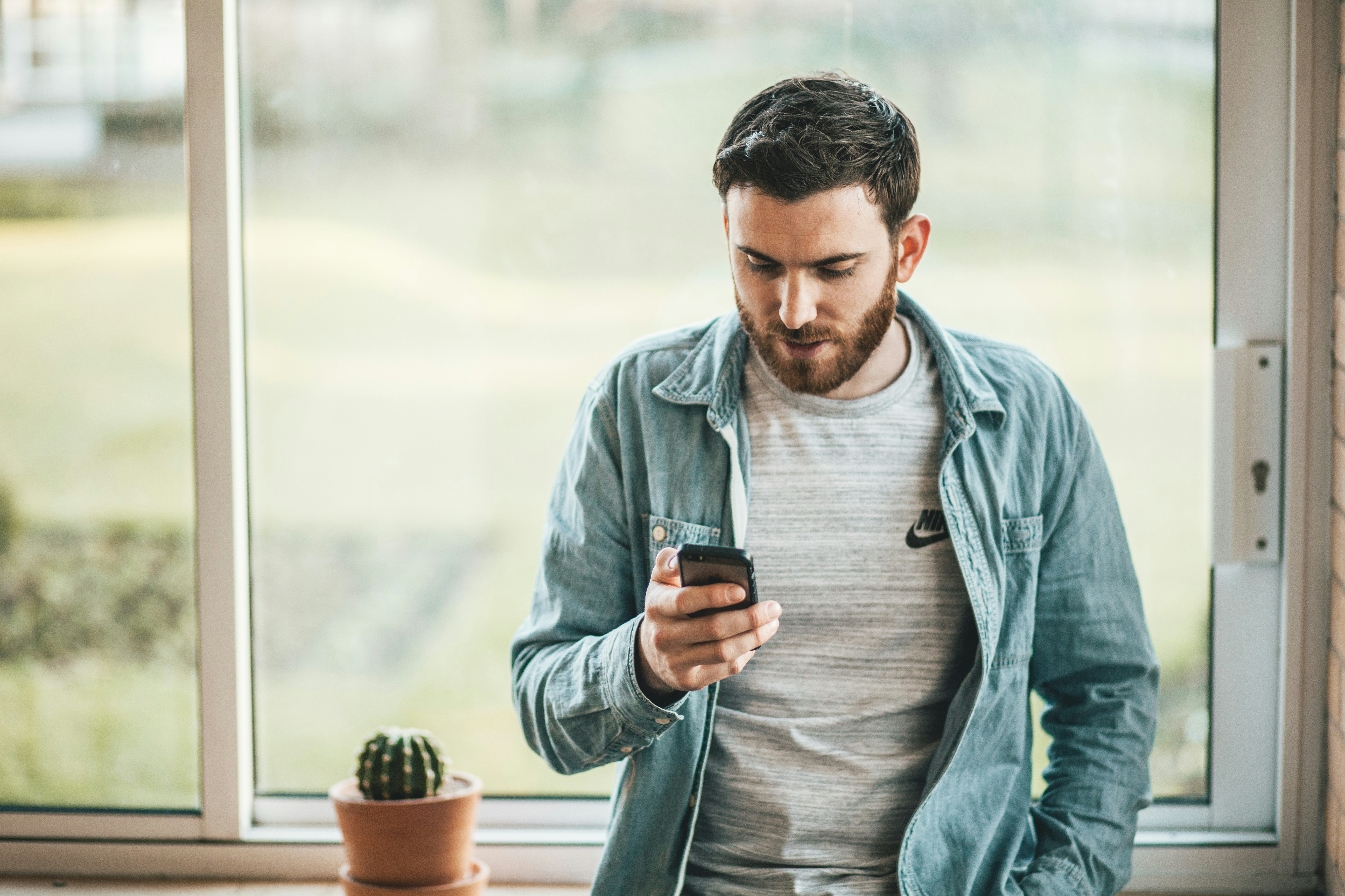Business owner reviewing missed leads