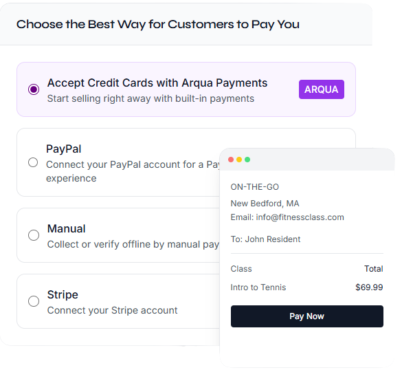 Payments UI preview