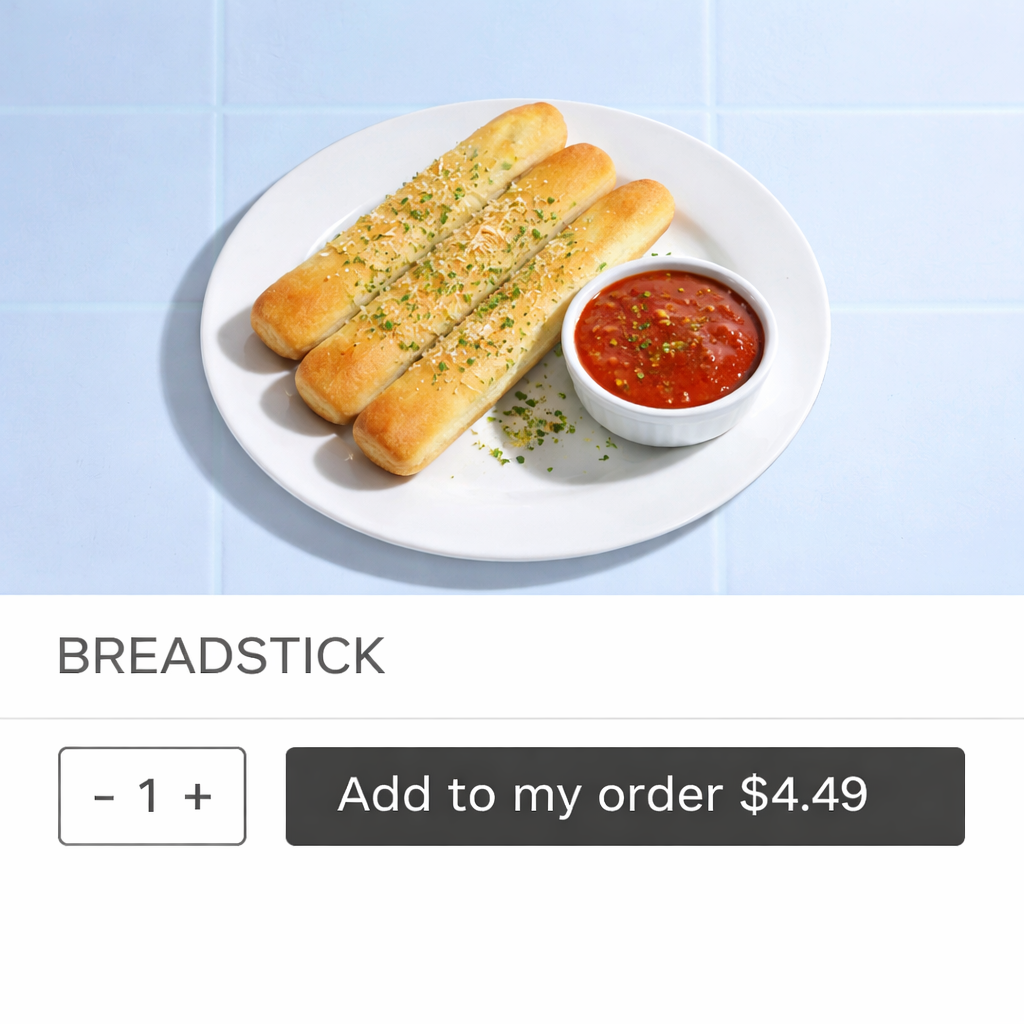 Order widget preview