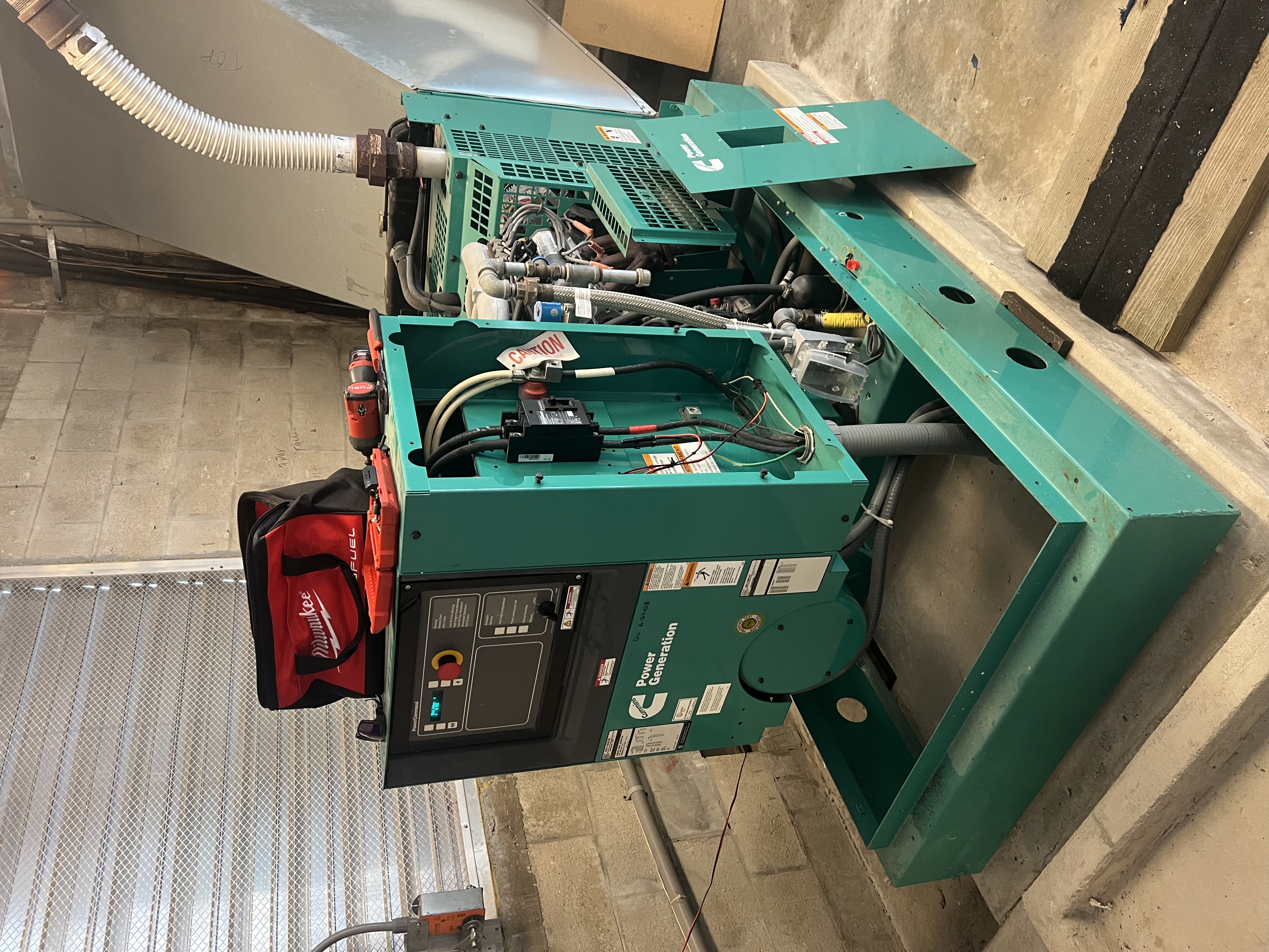 Cummins-powered commercial standby generator serviced by Power Safe Generator