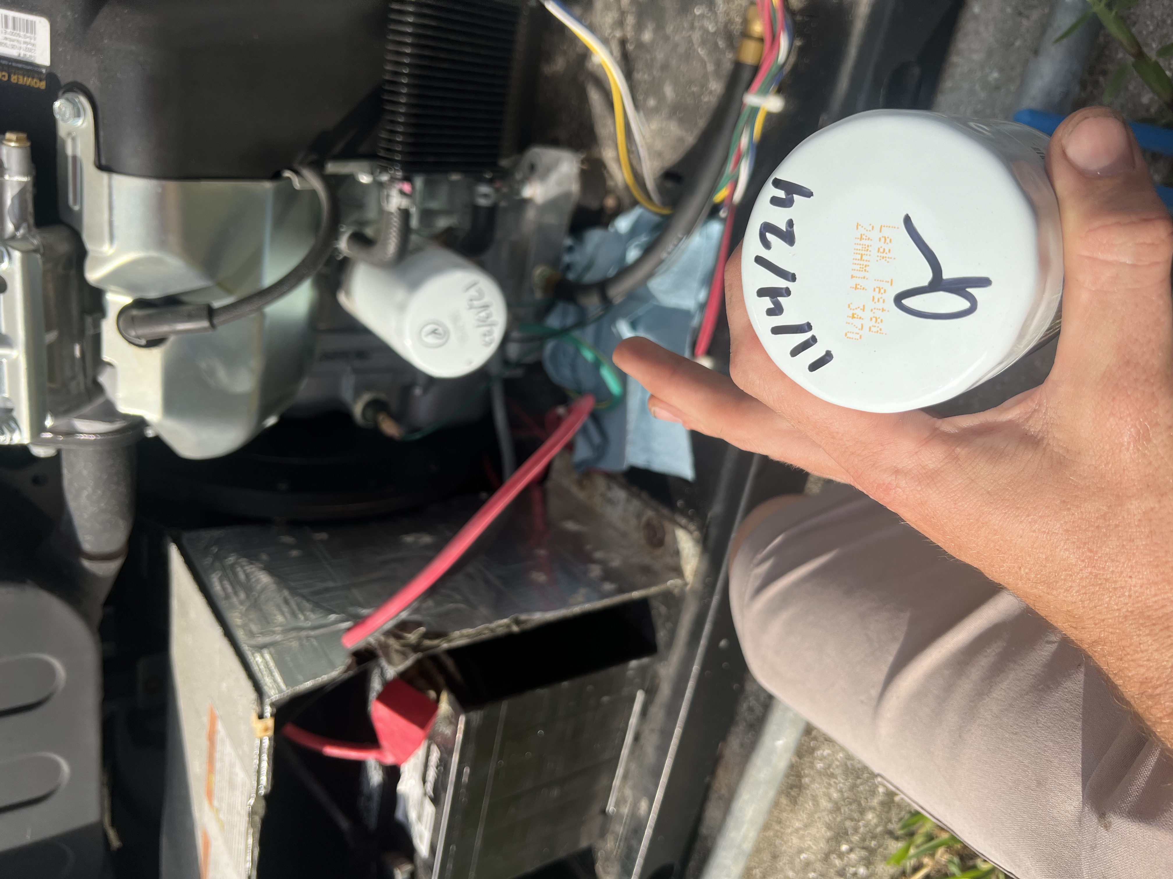 Commercial generator control panel diagnostics by Power Safe Generator