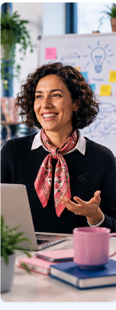 Professional representing an entrepreneurship career path