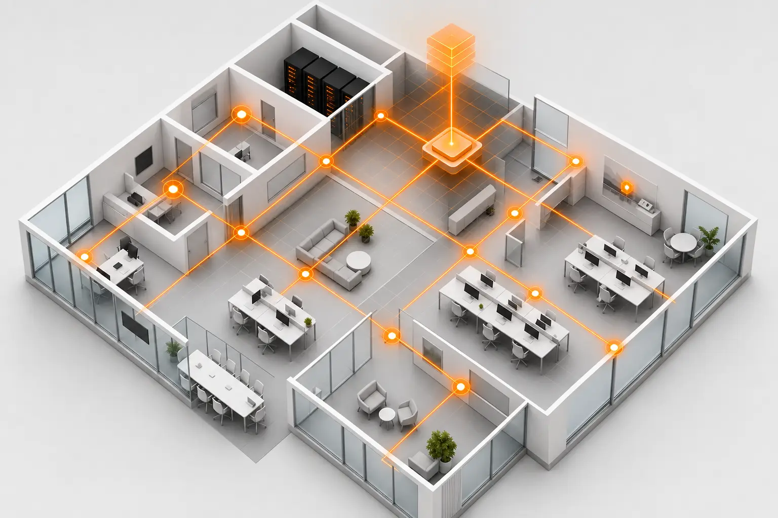 Office network set up by Salem Geeks